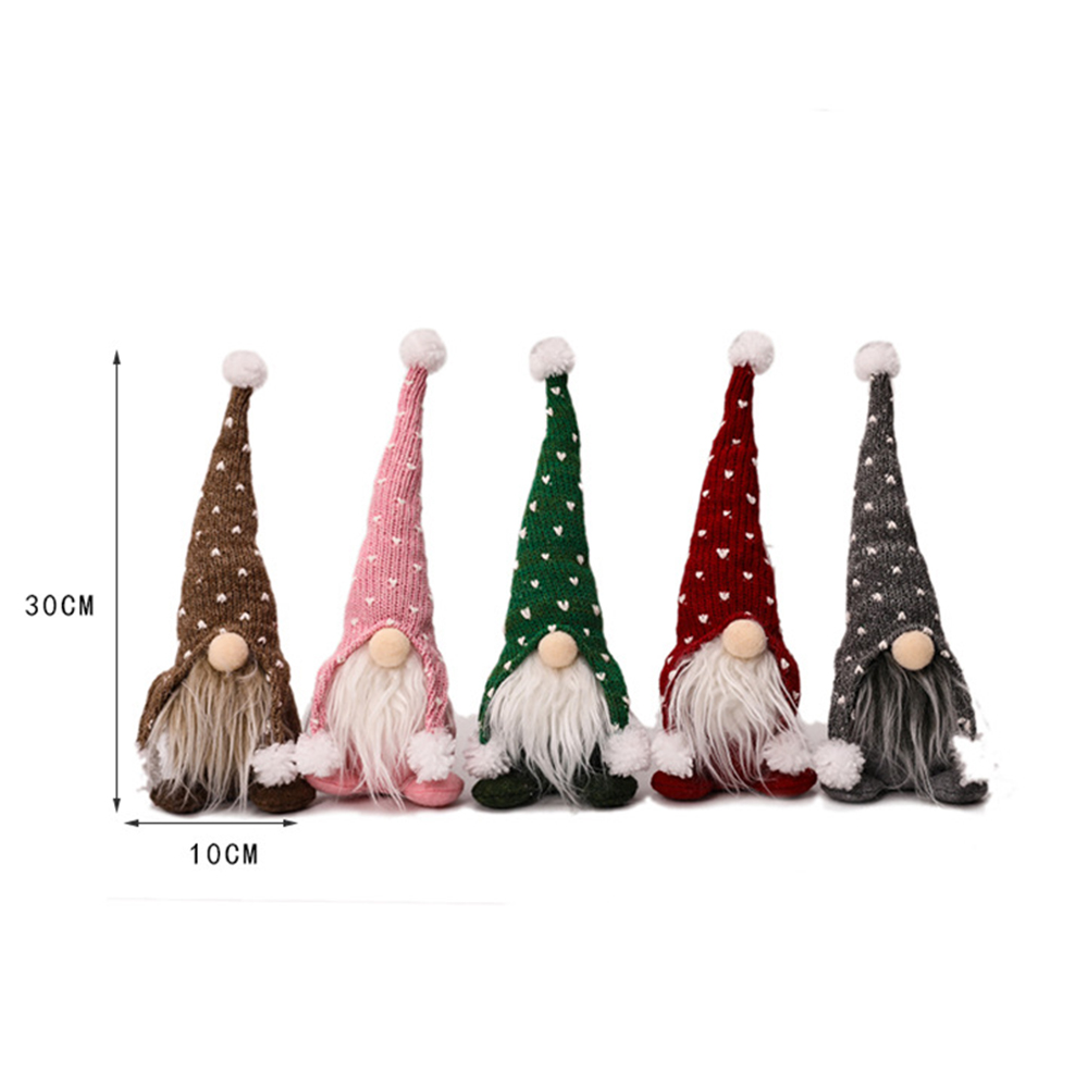 Christmas White Beard Doll Ornament 5
