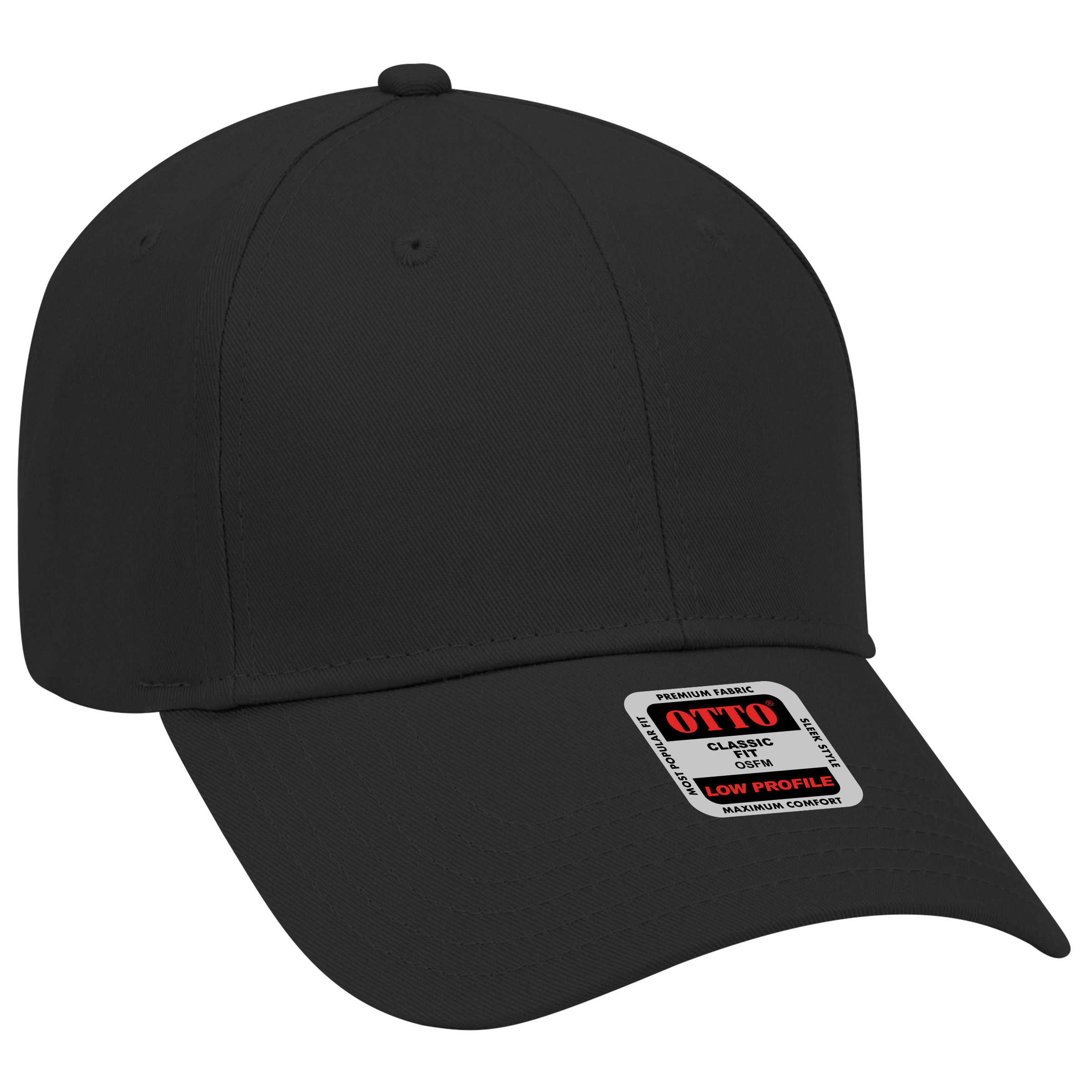 OTTO CAP® 6 Panel Low Profile Baseball Cap 34