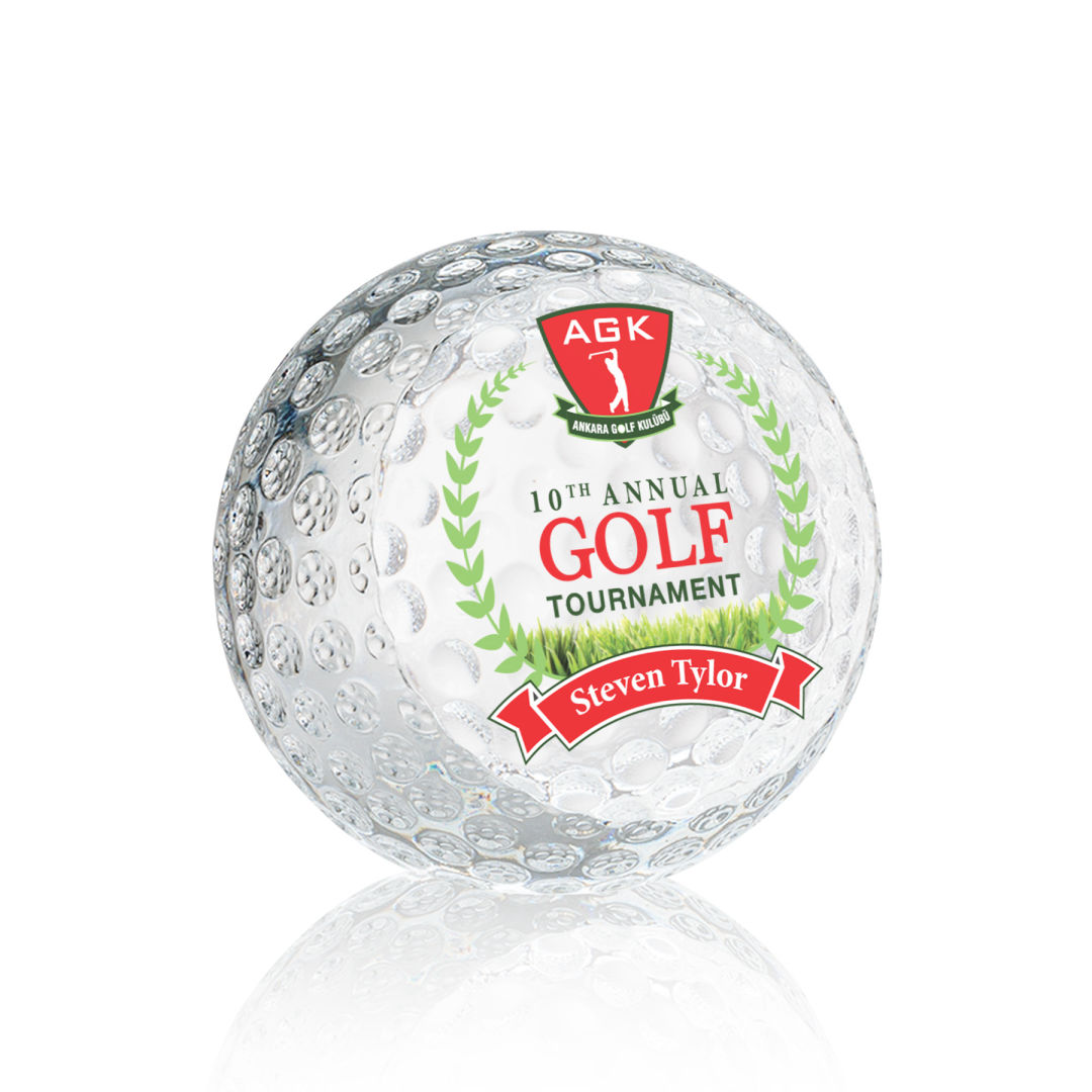 Golf Ball VividPrint™ Paperweight 6