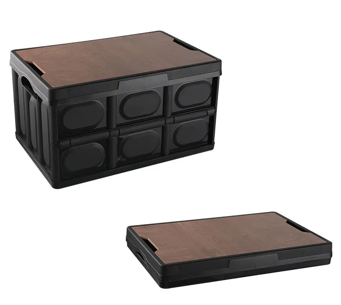 30L Folding Plastic Storage Bin 7