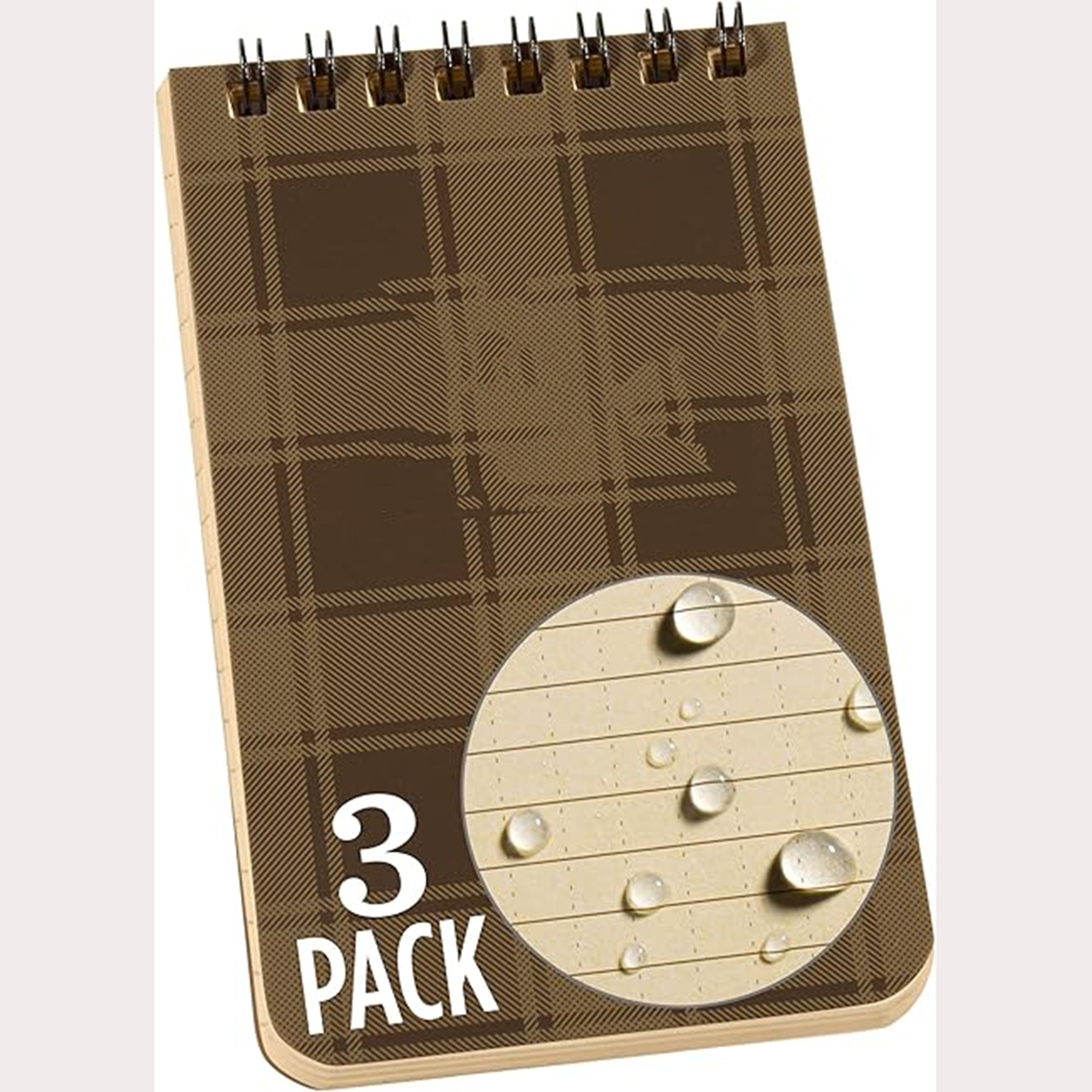 Weatherproof Top Spiral Notebook 14