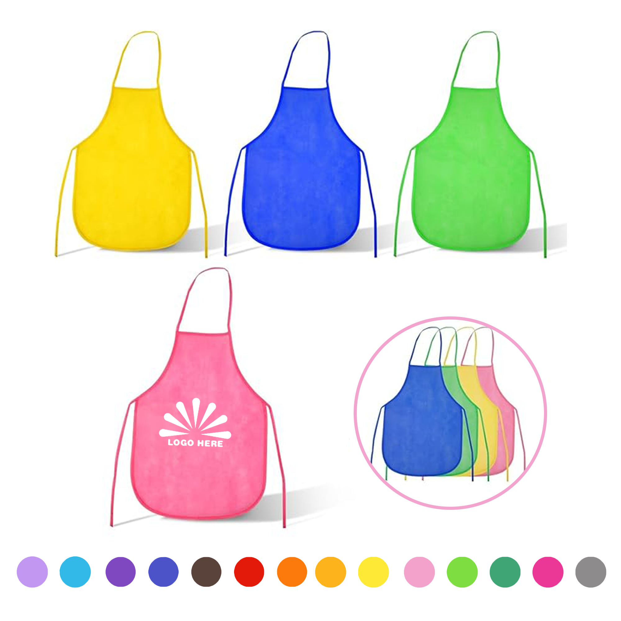 Kids Painting Apron MOQ10 2