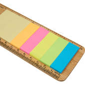 Bamboo Ruler with Sticky Notes 14