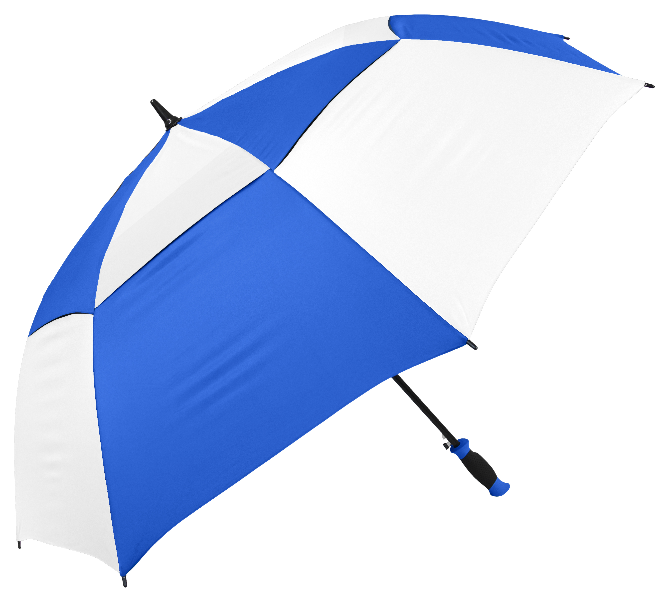 The Vented Checkerboard Golf Umbrella