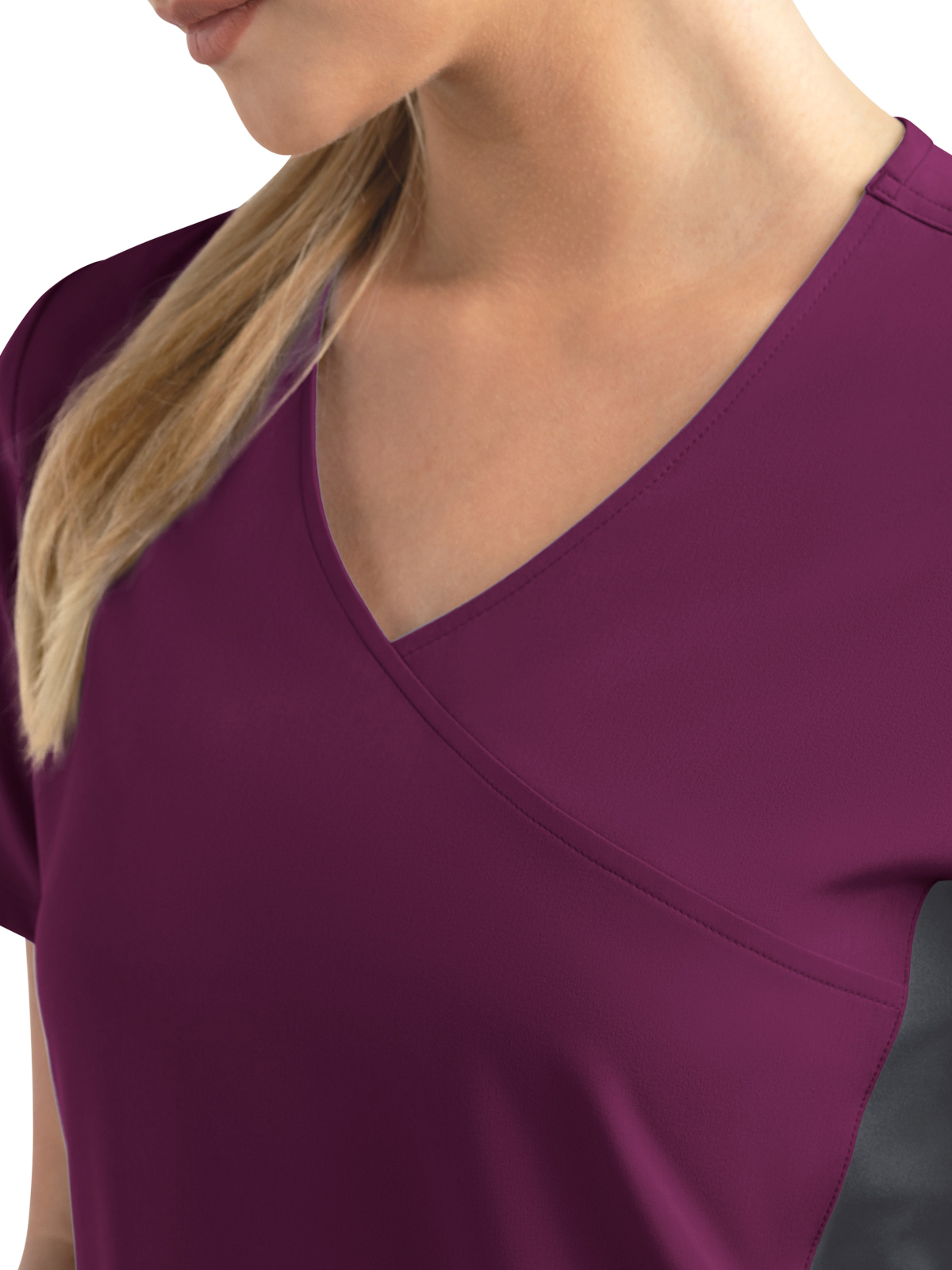 Maevn - Matrix Impulse - Women's Two-Pocket Mock Wrap Top 9