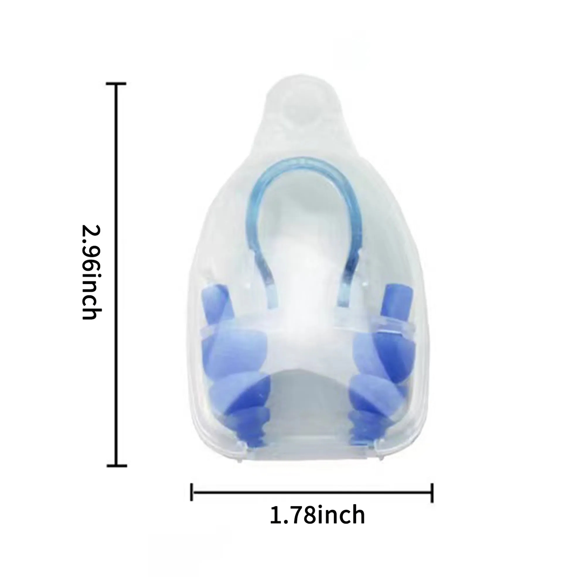 Swimming Nose Clip and Ear Plugs Set for Water Sports 5