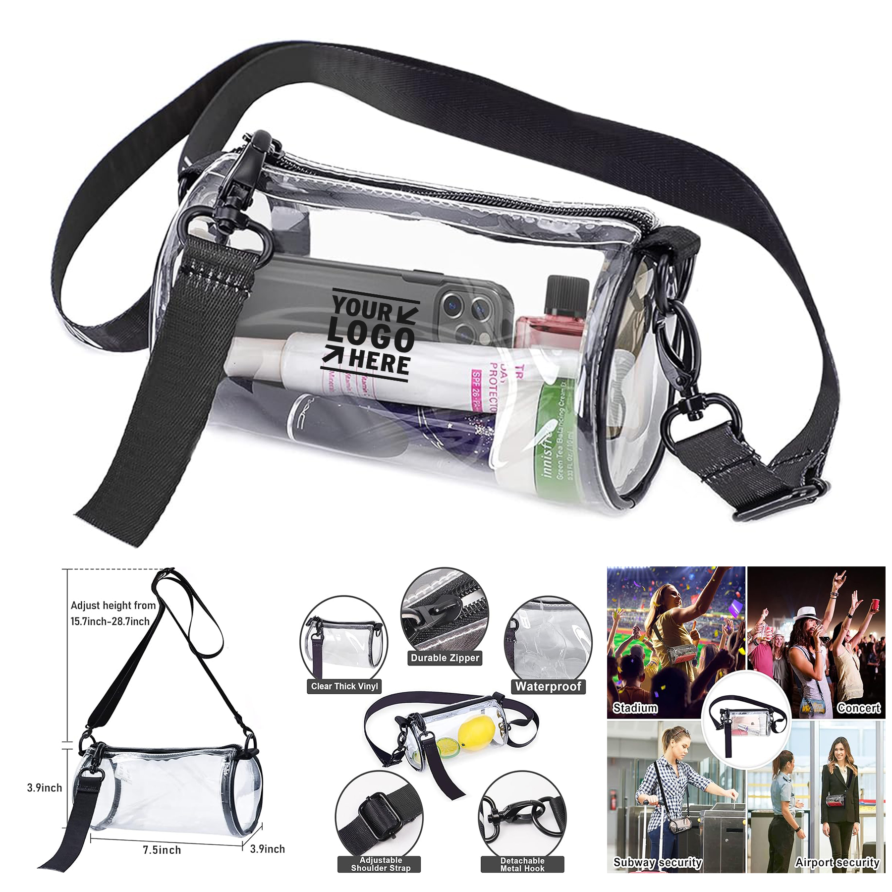 Clear Stadium Bag