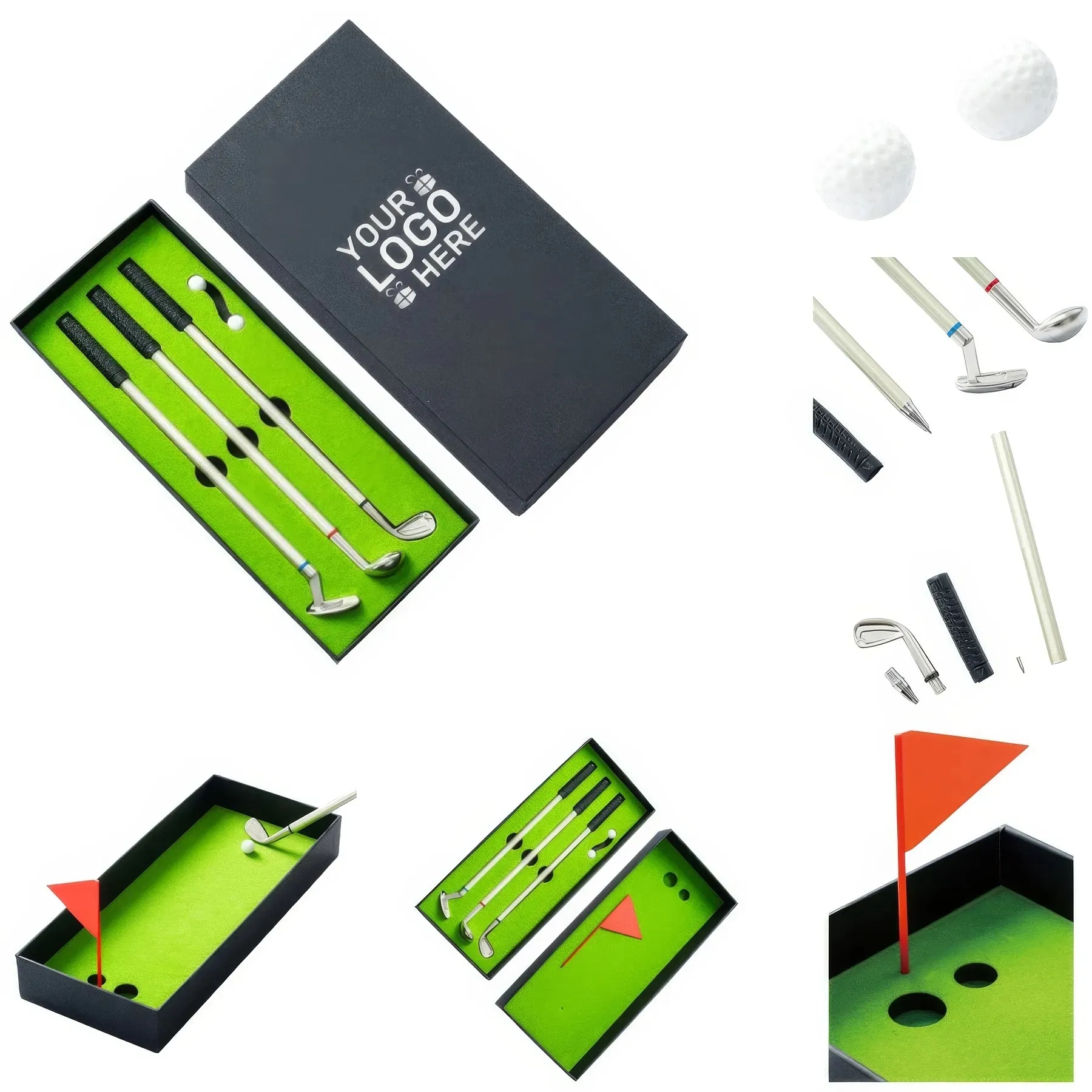 Mini Desktop Golf Pen Set 1