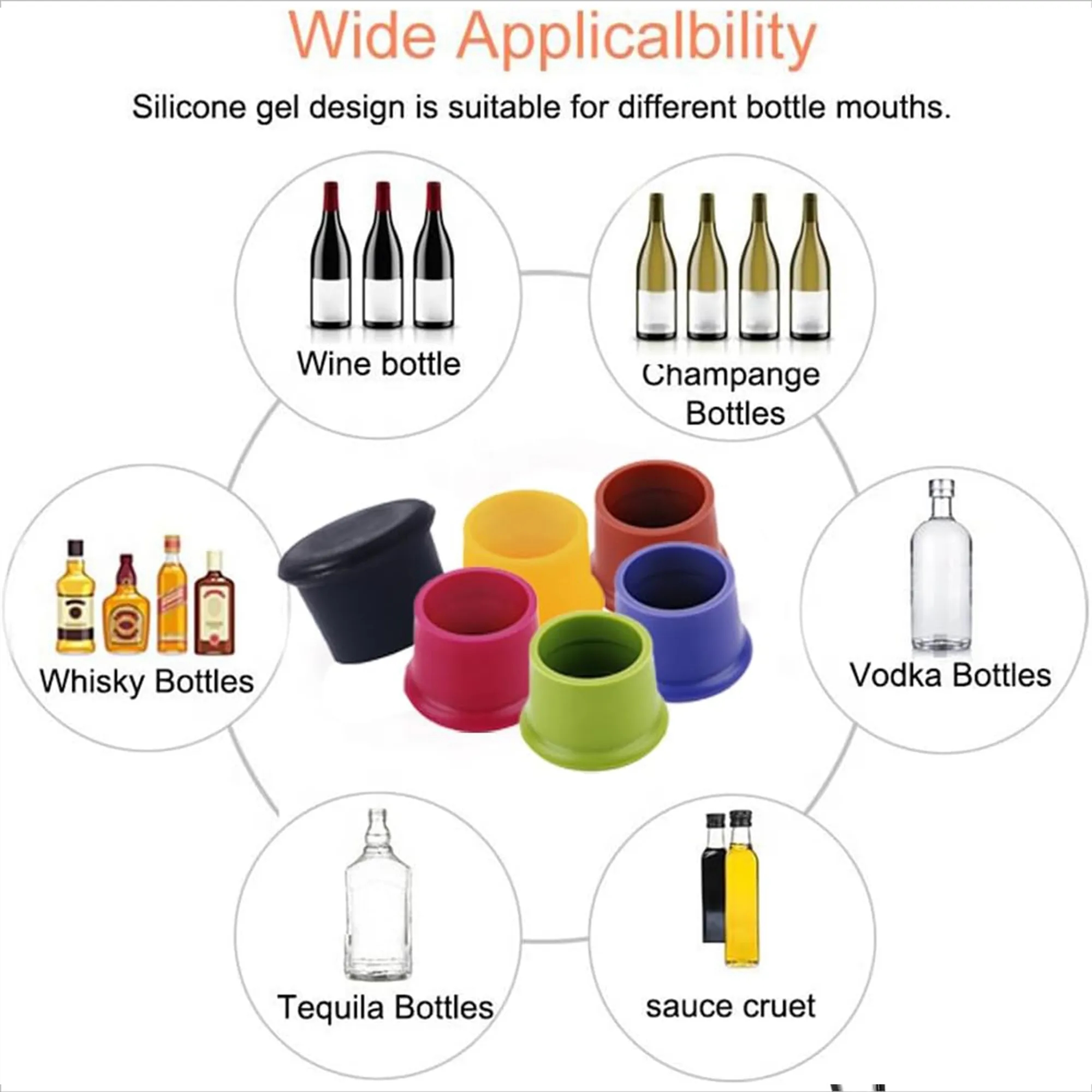 Silicone Wine Stoppers 2