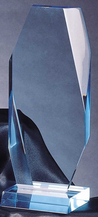 11 1/4" Millennium Sapphire Acrylic Award 1