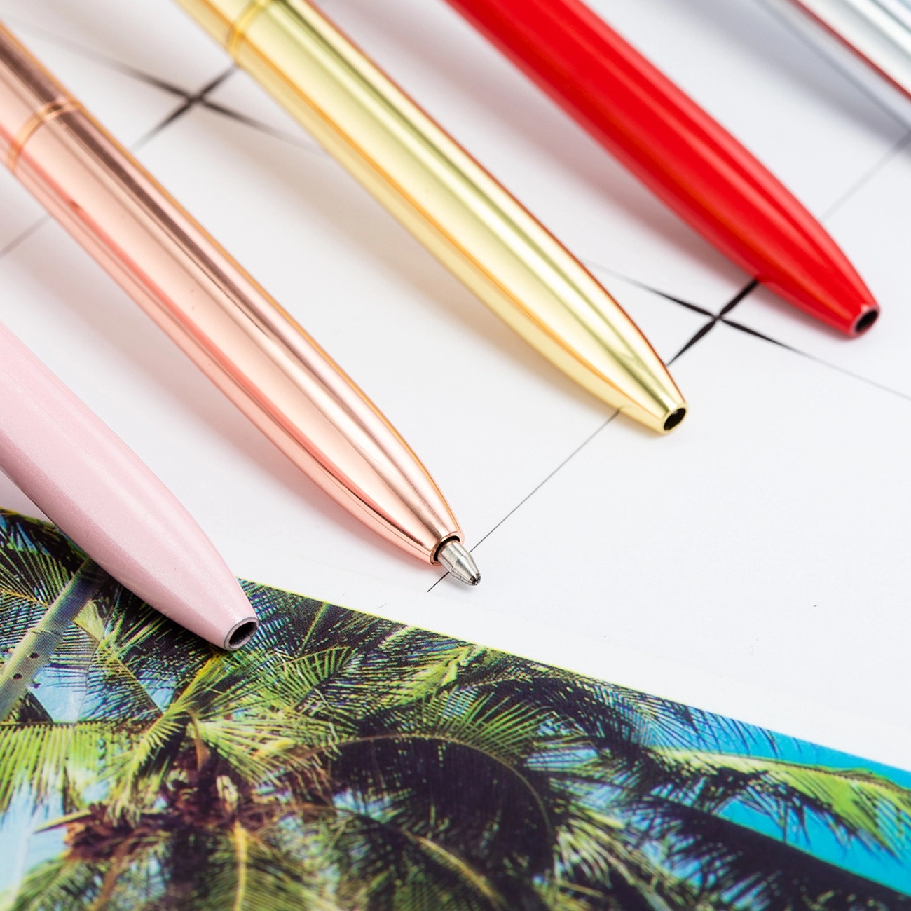 Crystal Metal Ballpoint Pen 4