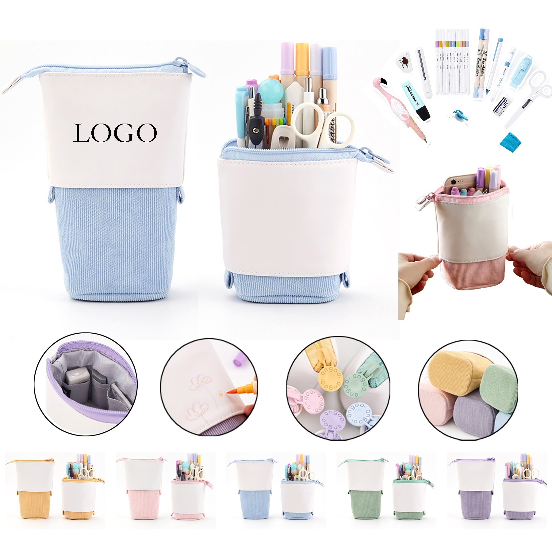 Telescopic Stationery Pencil Case