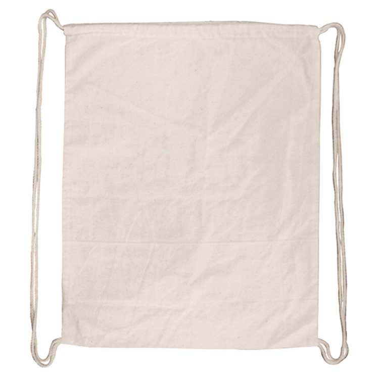 Calico Library Bag - Drawstrings 4