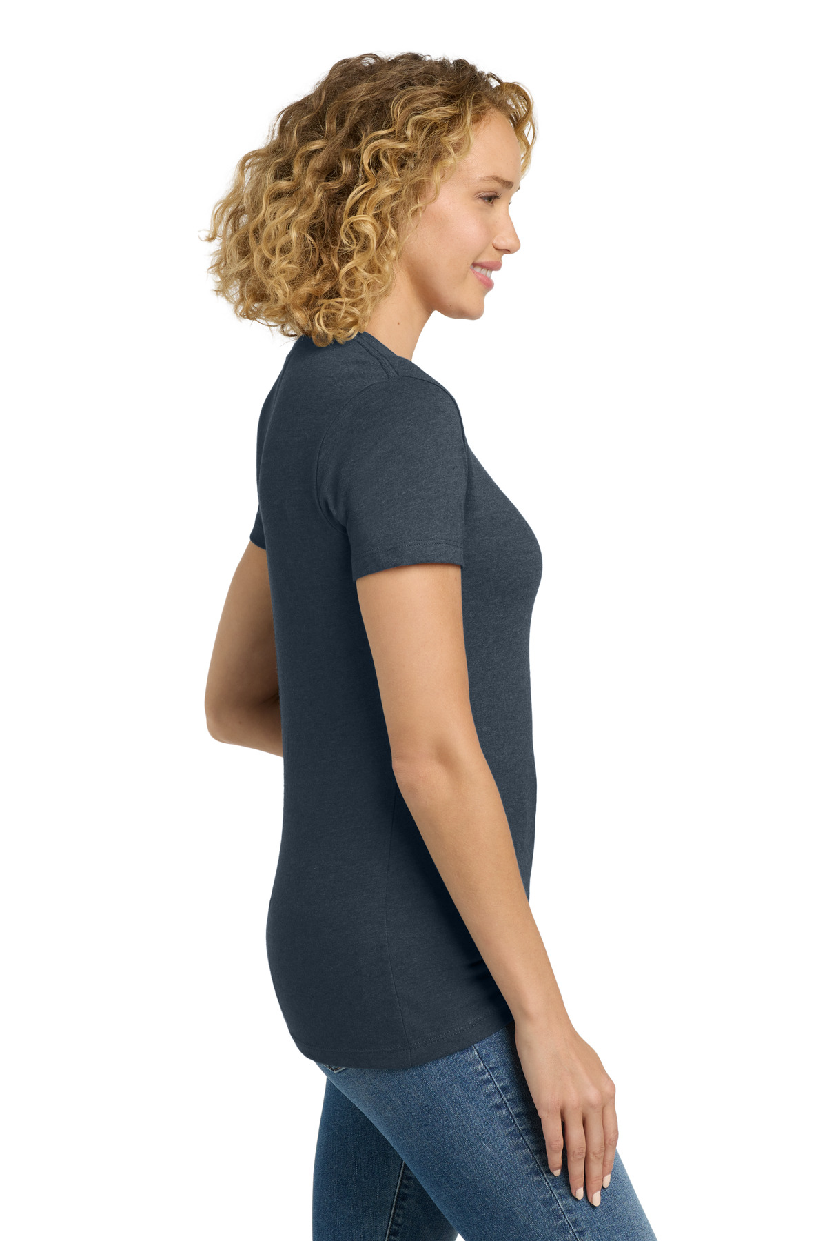 Next Level Apparel Women's CVC Tee. NL6610 42