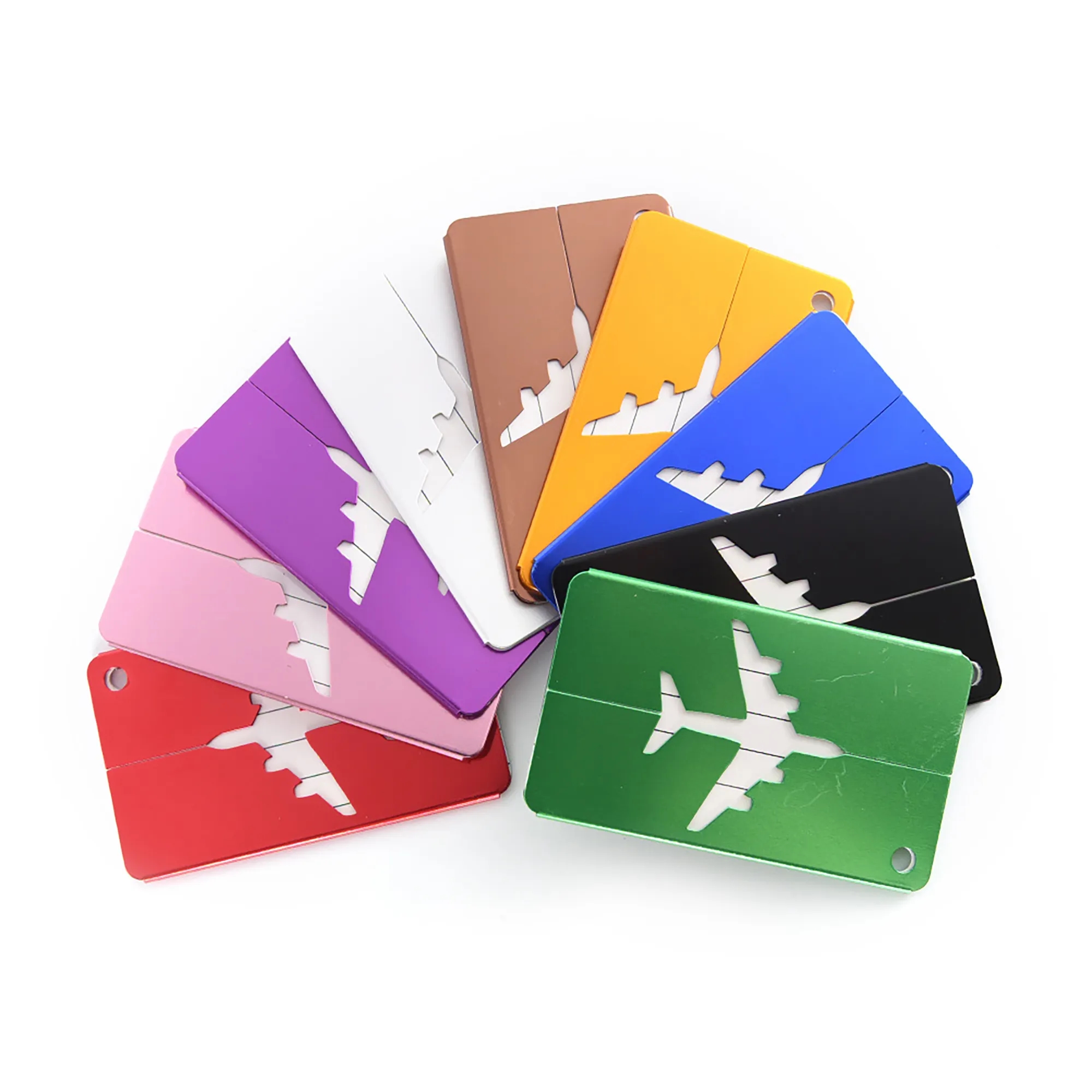 Custom Aluminum Luggage Tag Moq 50pcs 3