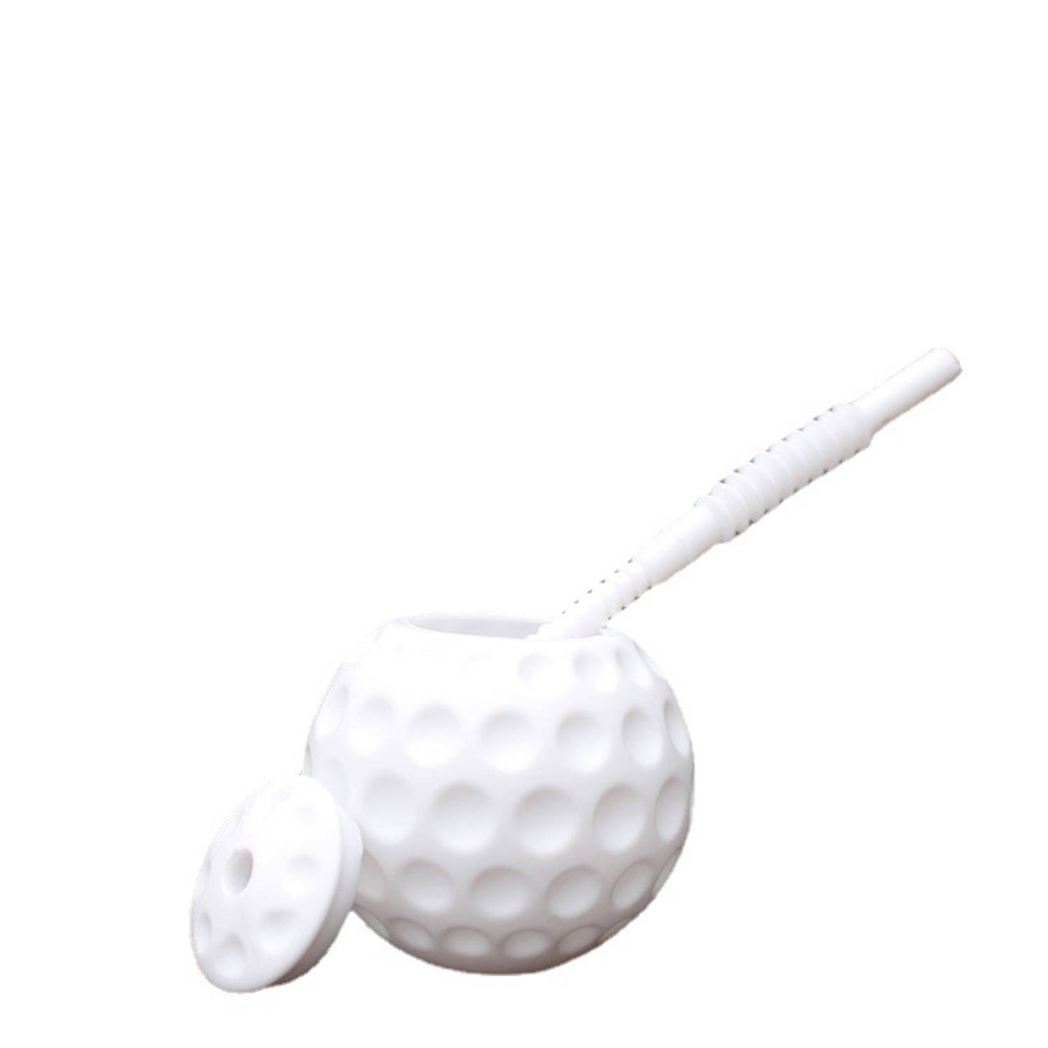 6.7OZ Golf Ball Cups with Lid and Straw 7
