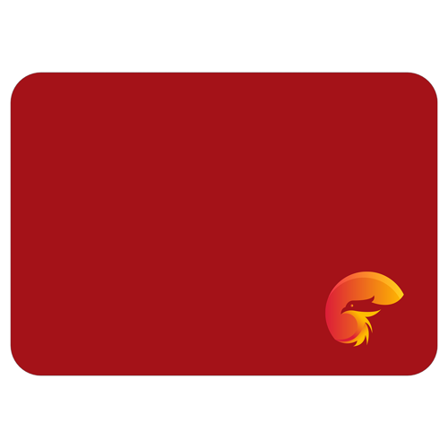 Single Color Screen Print Neoprene Rectangle Mouse Pad 4