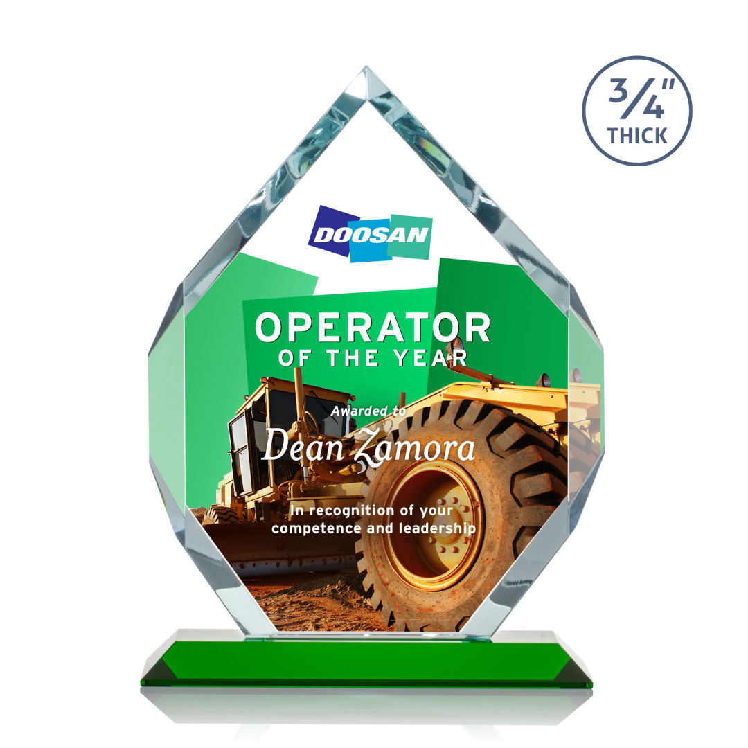 Royal Diamond VividPrint™ Award - Green 2