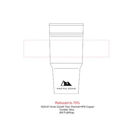 Arctic Zone® Titan Thermal HP® Copper Tumbler 30oz 21