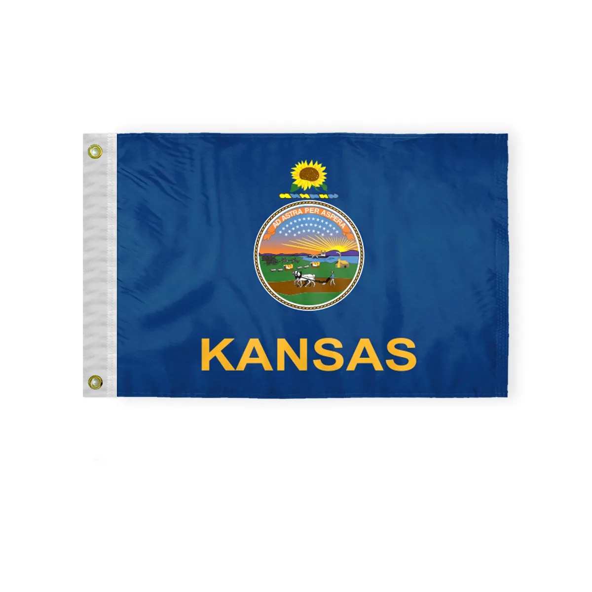 12"x18" to 8'x12' Kansas Nylon Flags 1