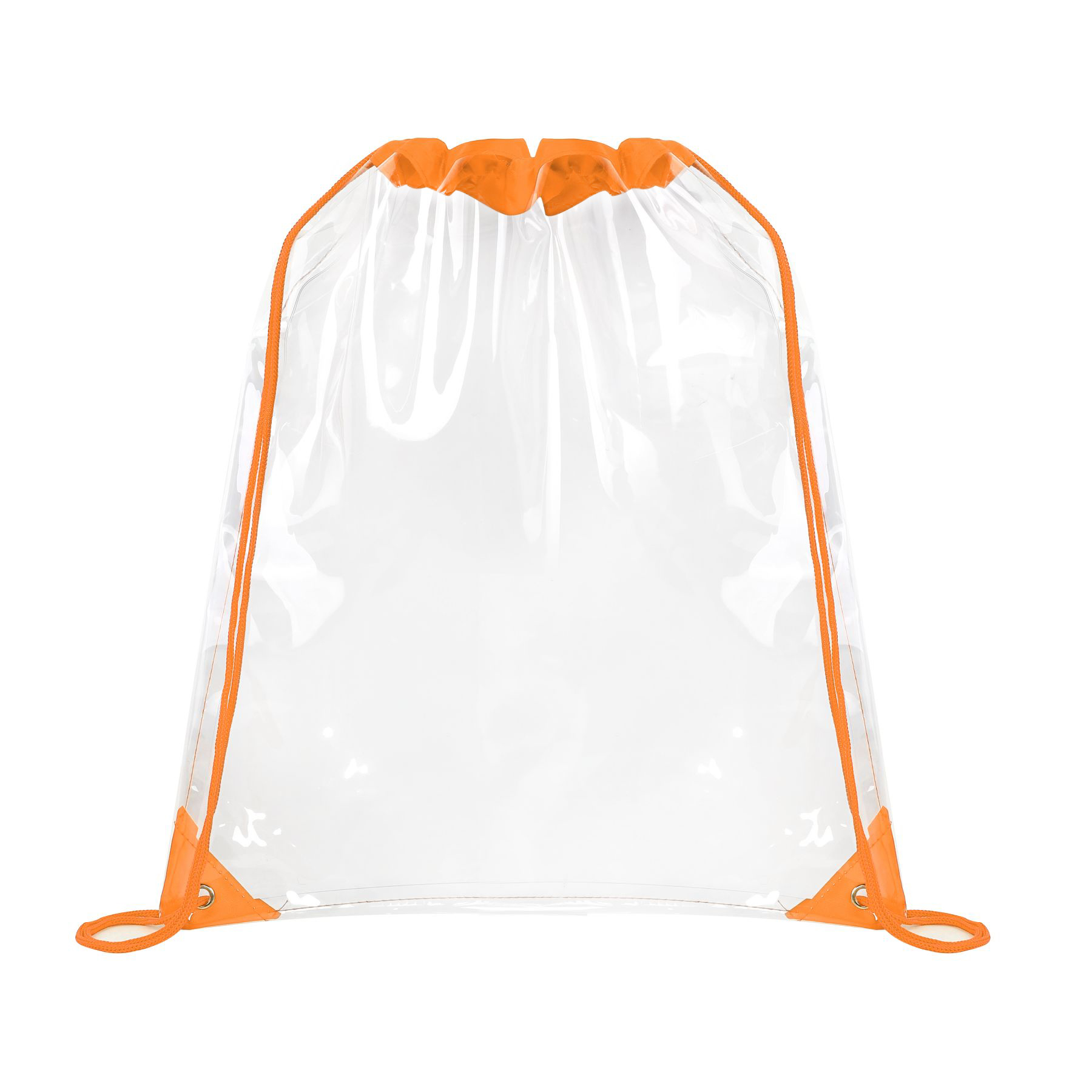 Large Clear Stadium Drawstring Backpack 16