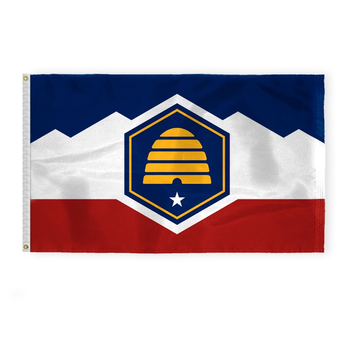 3'X5' 200D Nylon 1ply Utah(Design 2023) Flag 2