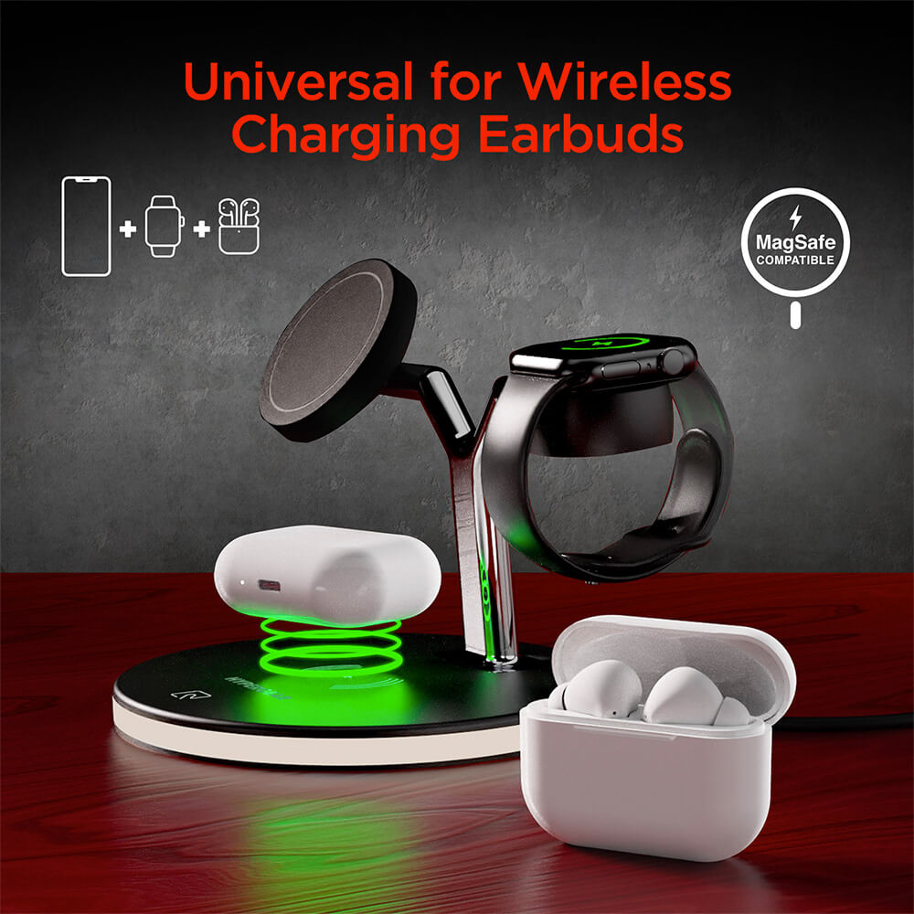 HyperGear MaxCharge 3-in-1 MagSafe Wireless Charging Stand 5