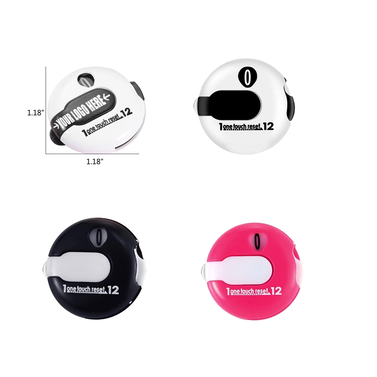 Custom High Quality Lightweight Clip-On Golf Stroke Counter 1