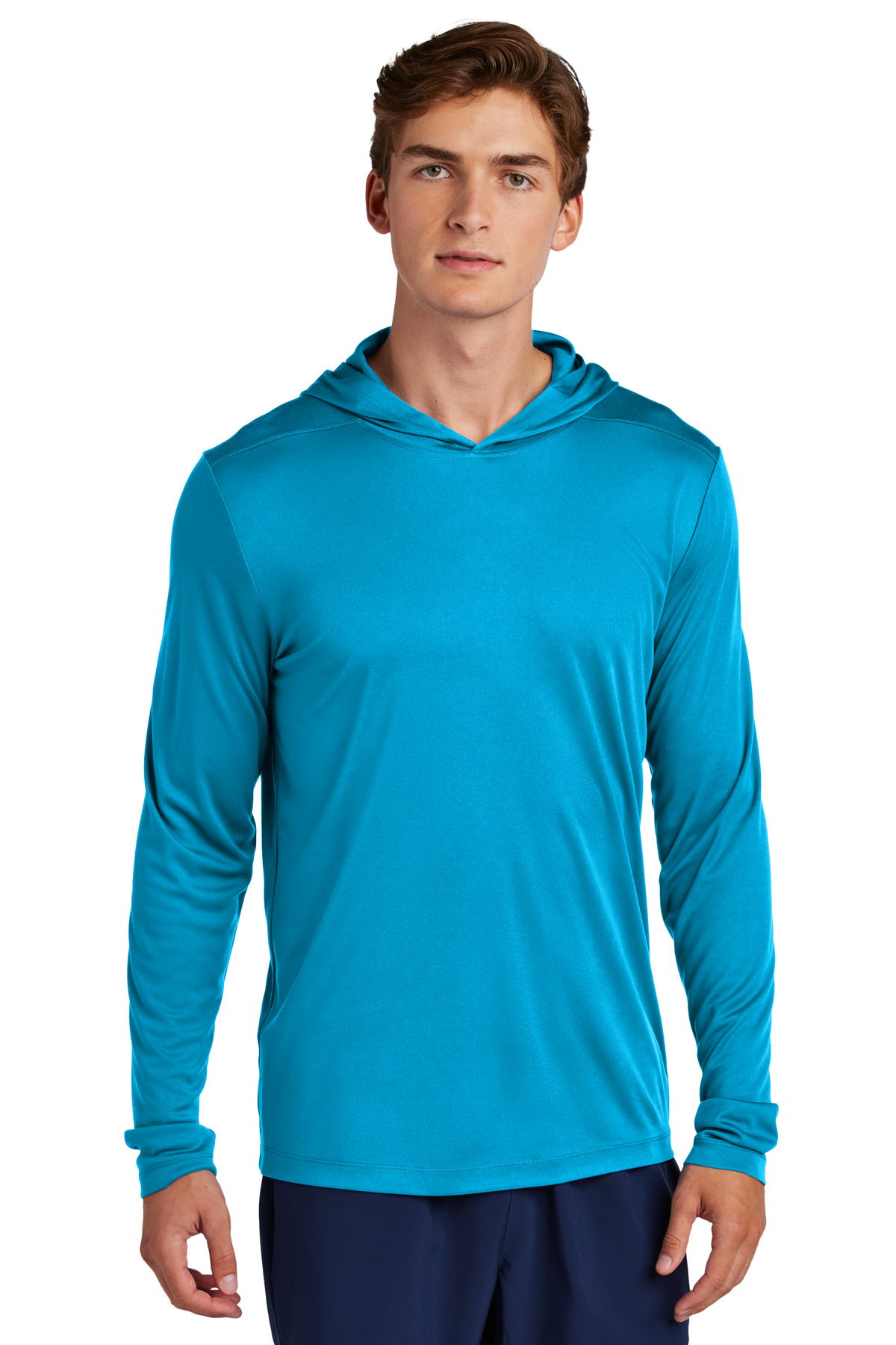 Sport-Tek Posi-UV Pro Long Sleeve Hoodie ST420LSH 48