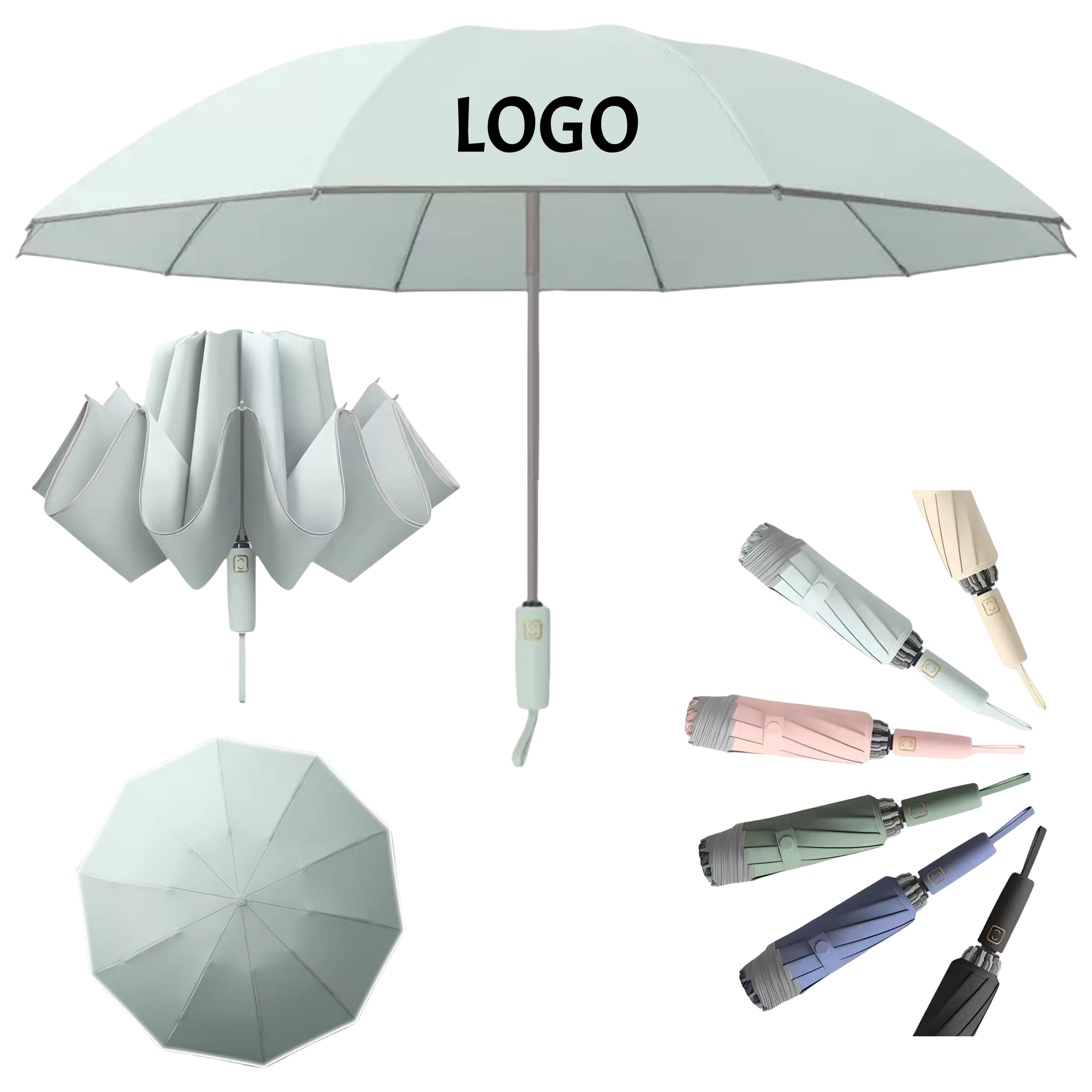 Automatic Reverse Folding Umbrella 2