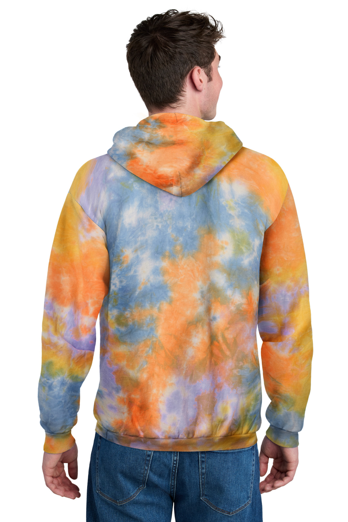 Port & Co Crystal Tie-Dye Pullover Hoodie PC144 23