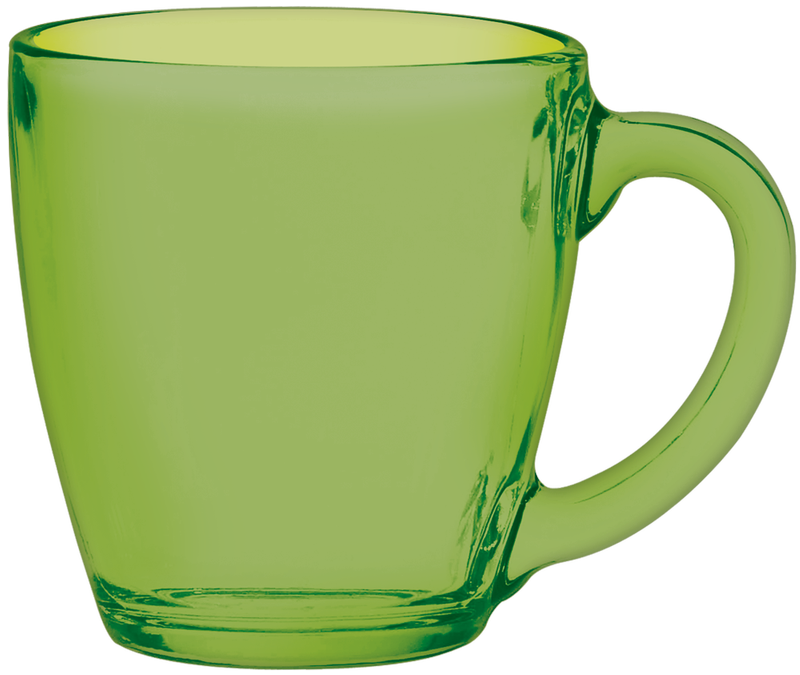 16 oz. Glass Bistro Coffee Mug 64