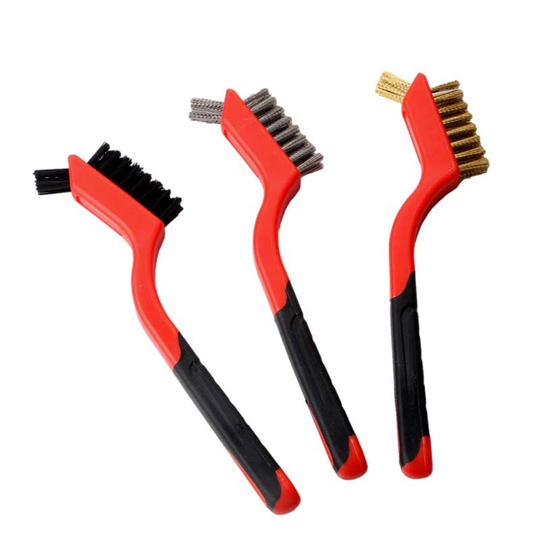 Heavy-Duty Wire Brush Set - 3 Pack for Deep Cleaning 2
