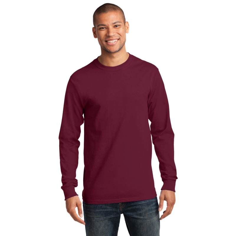 Port & Company Long Sleeve Essential Tee. 149