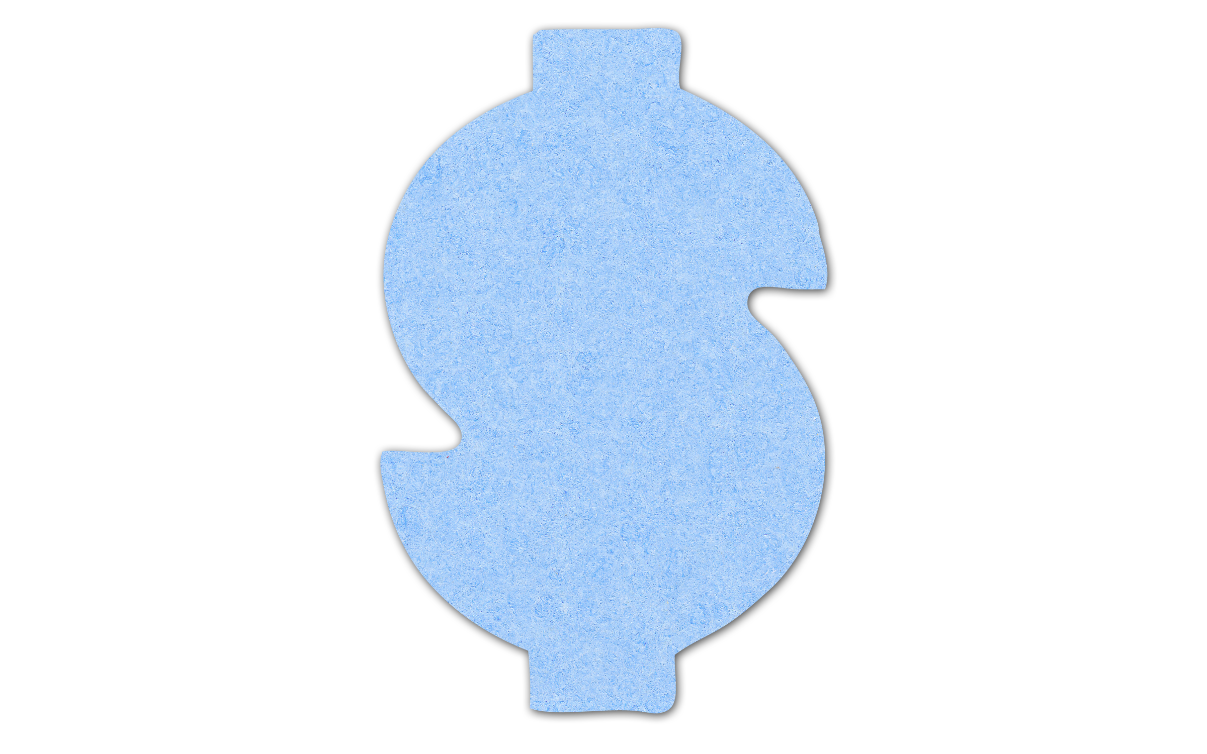 Dollar Sign Compressed Sponge 1