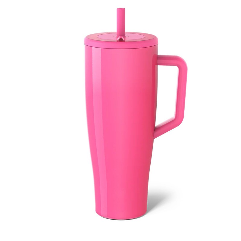 40 oz Leakproof Stainless Steel Tumbler W/ Lid & Straw 11