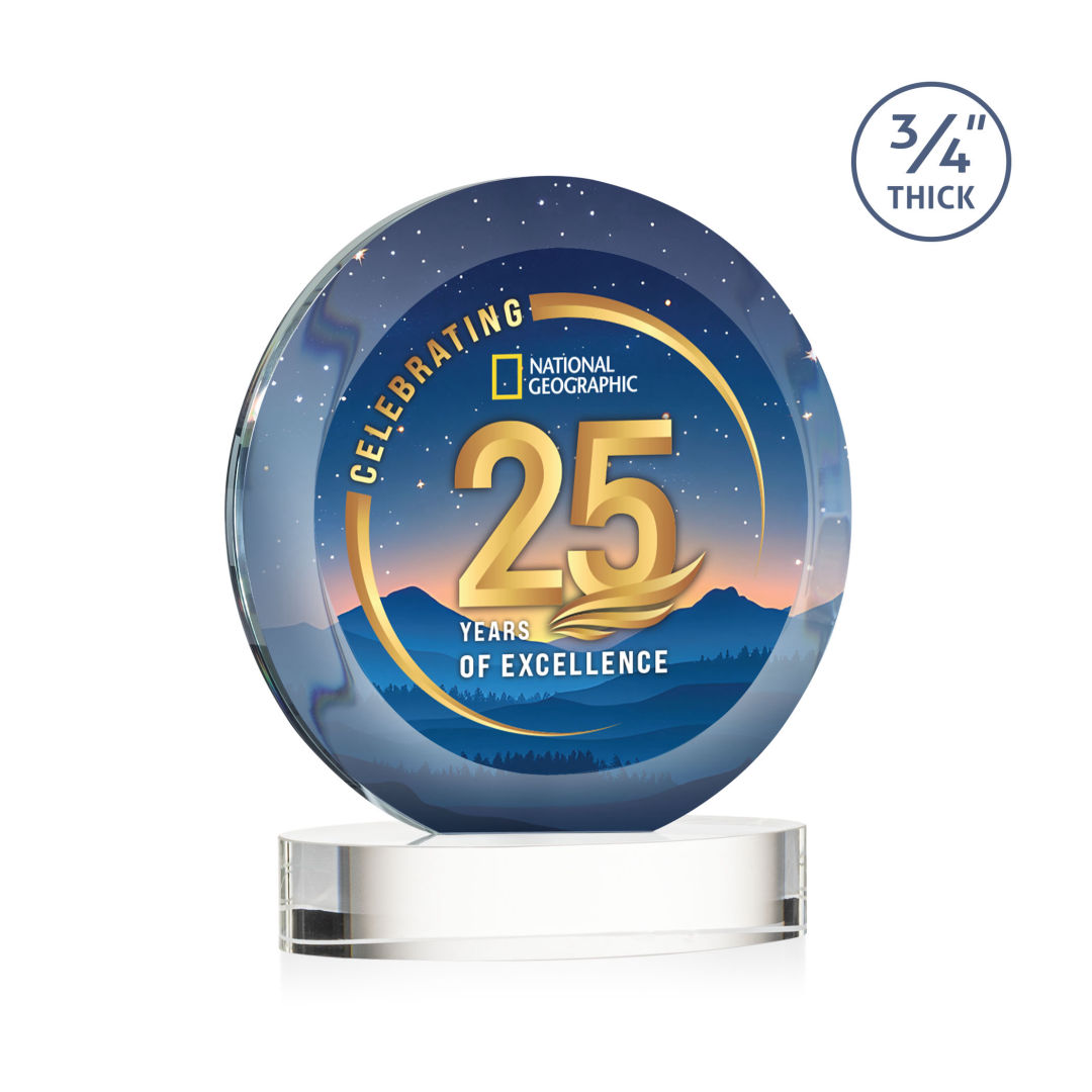Gibralter Vividprint™ Award on Alberton Base - Clear 6