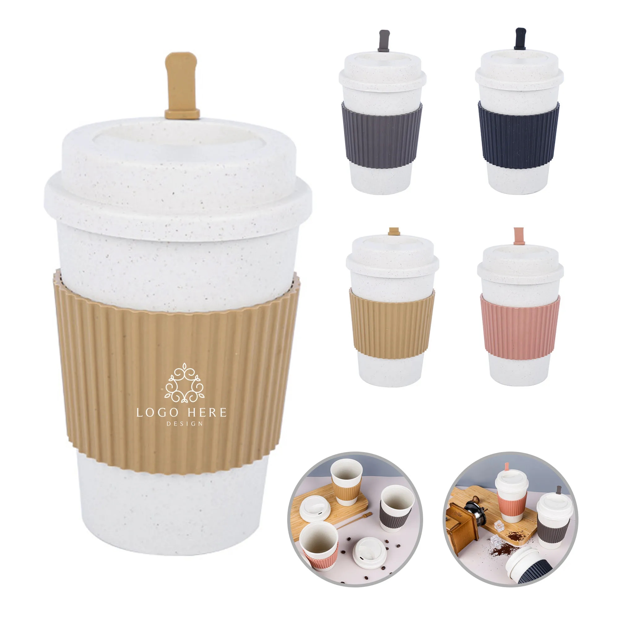Reusable Gift Wheat Cup 4