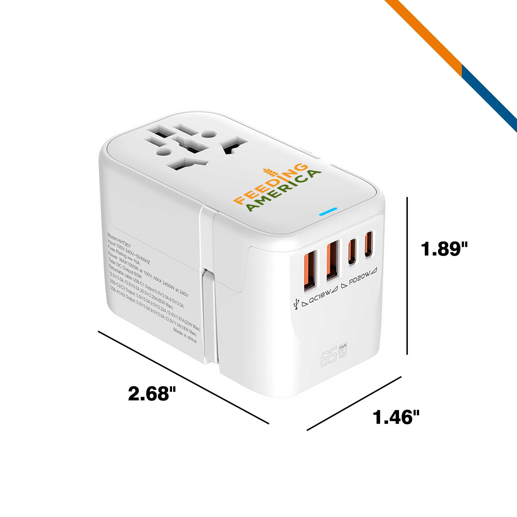 Keila Fast Charging Universal Adapter 7