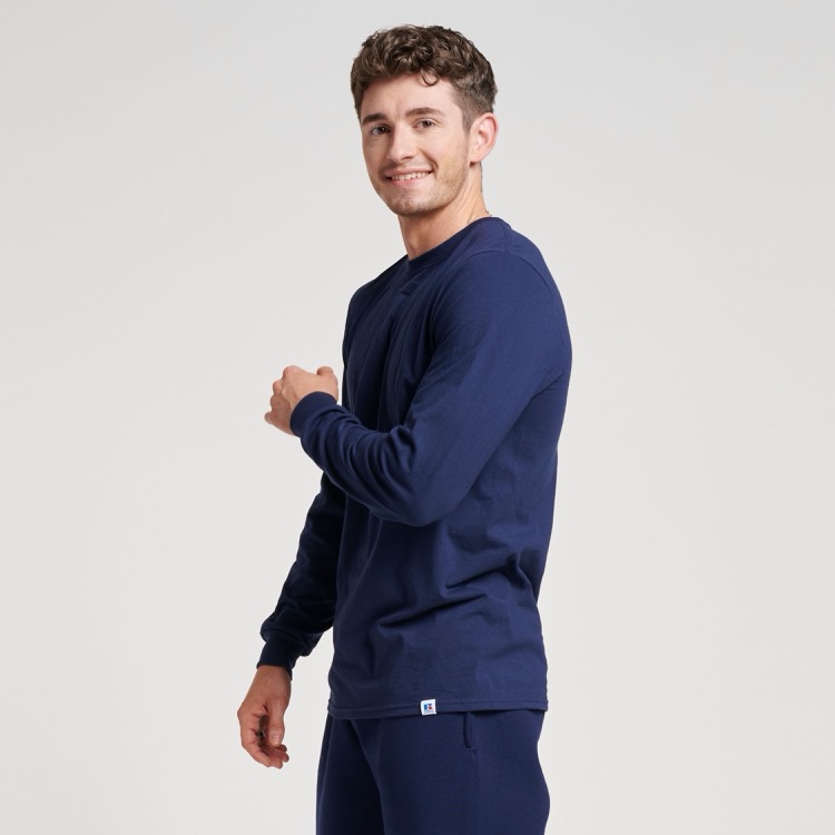 RUSSELL ATHLETIC DRI-POWER® CVC Performance Unisex Long-Sleeve T-Shirt 9