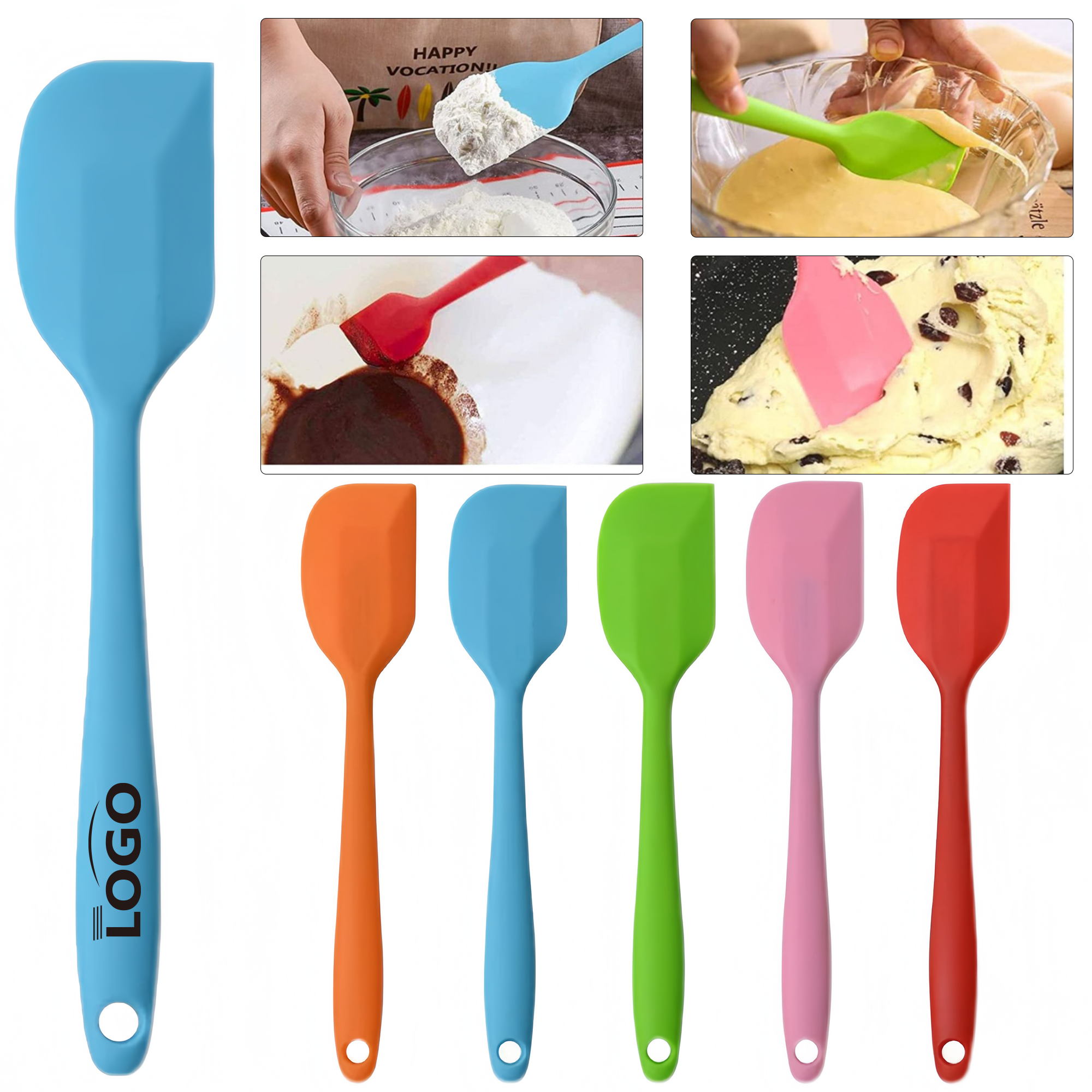Flexible Silicone Kitchen Spatula 2