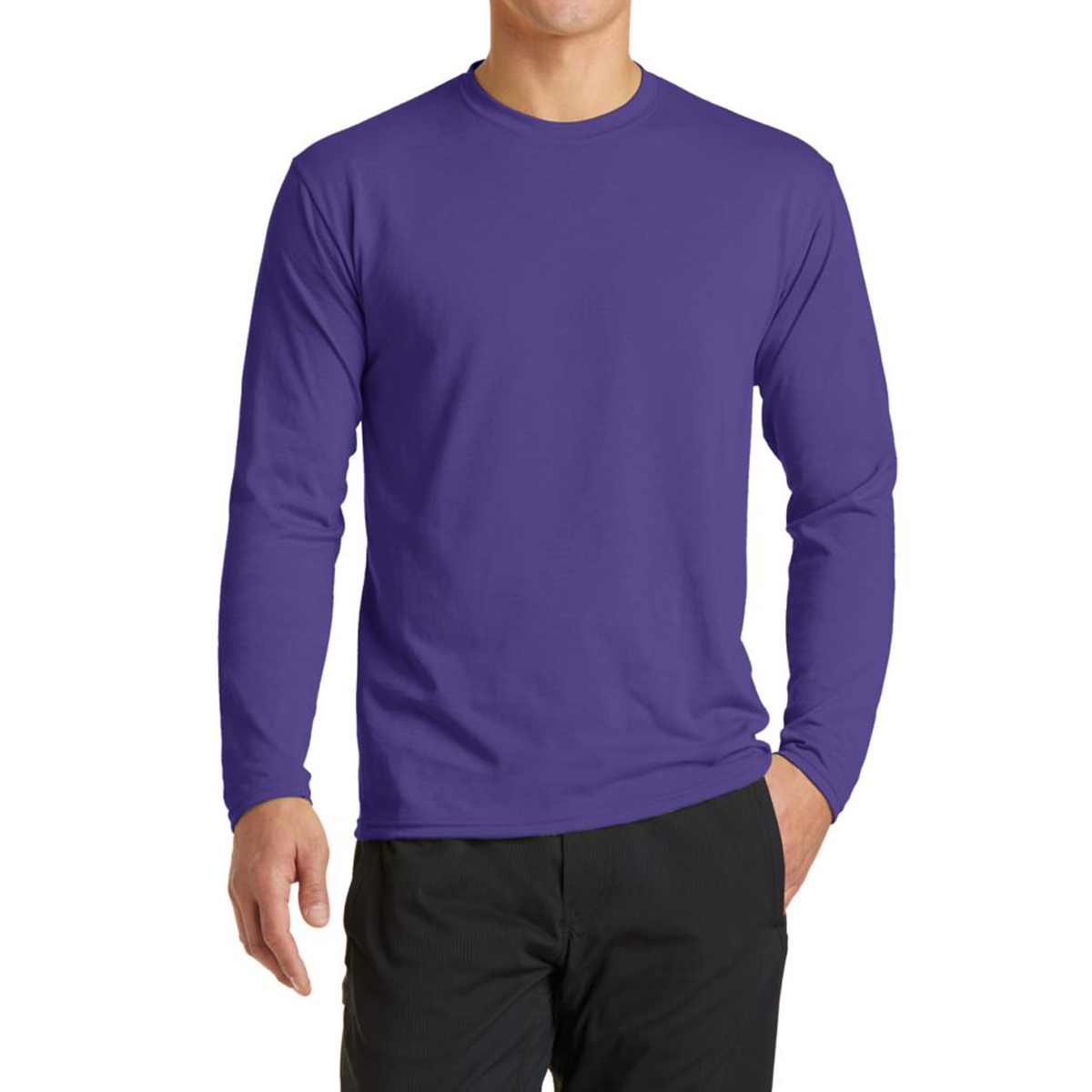 Port & Company® Long Sleeve Performance Blend Tee 63