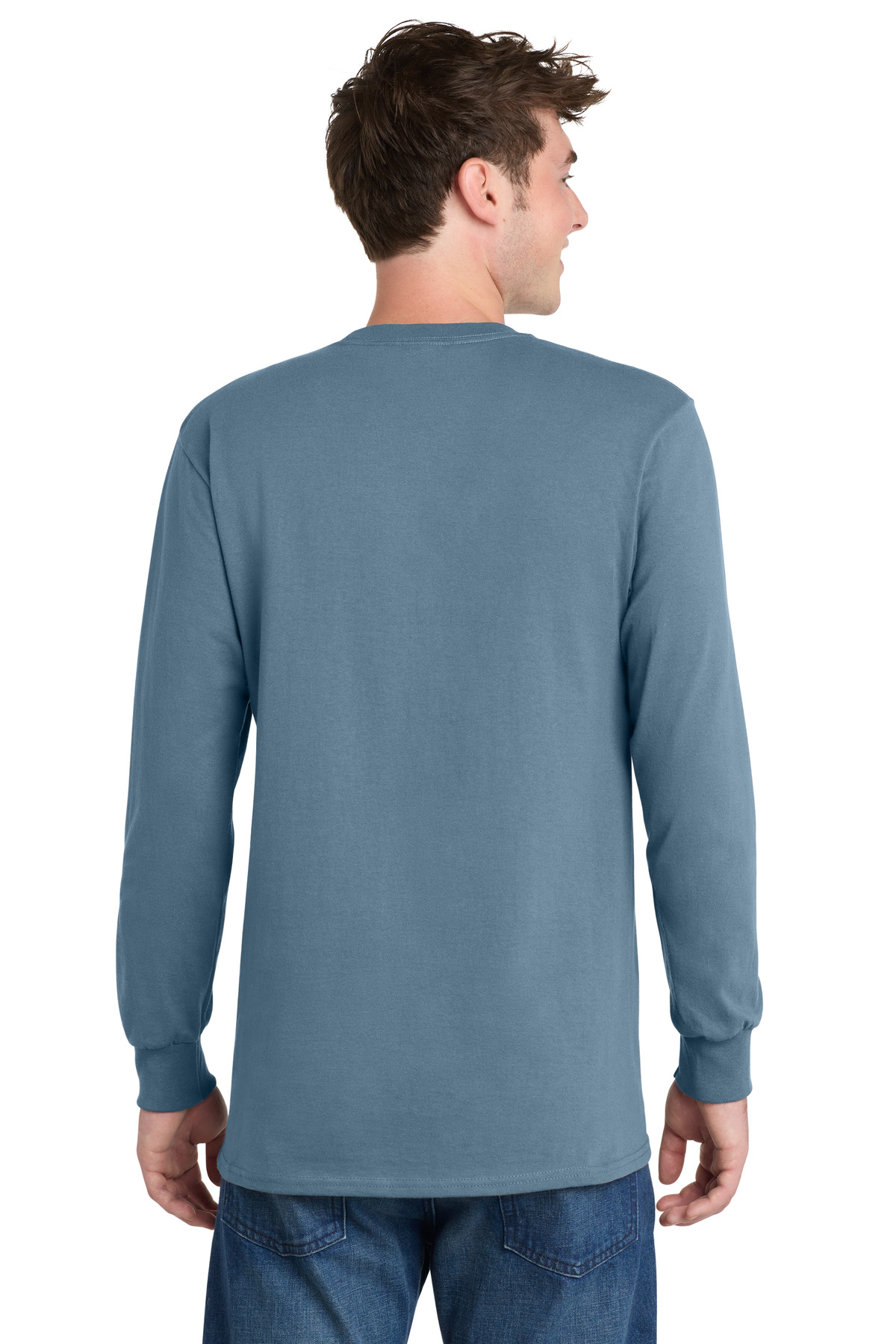 Port & Co Tall Long Sleeve Essential Tee. PC61LST 41