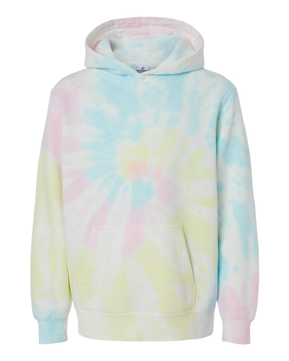 Youth Midweight Tie-Dyed Hooded Sweatshirt - PRM1500TD 40