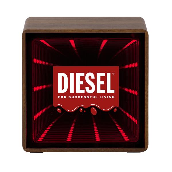 Orbit Wood Grain Mirror Light-Up Speaker 87