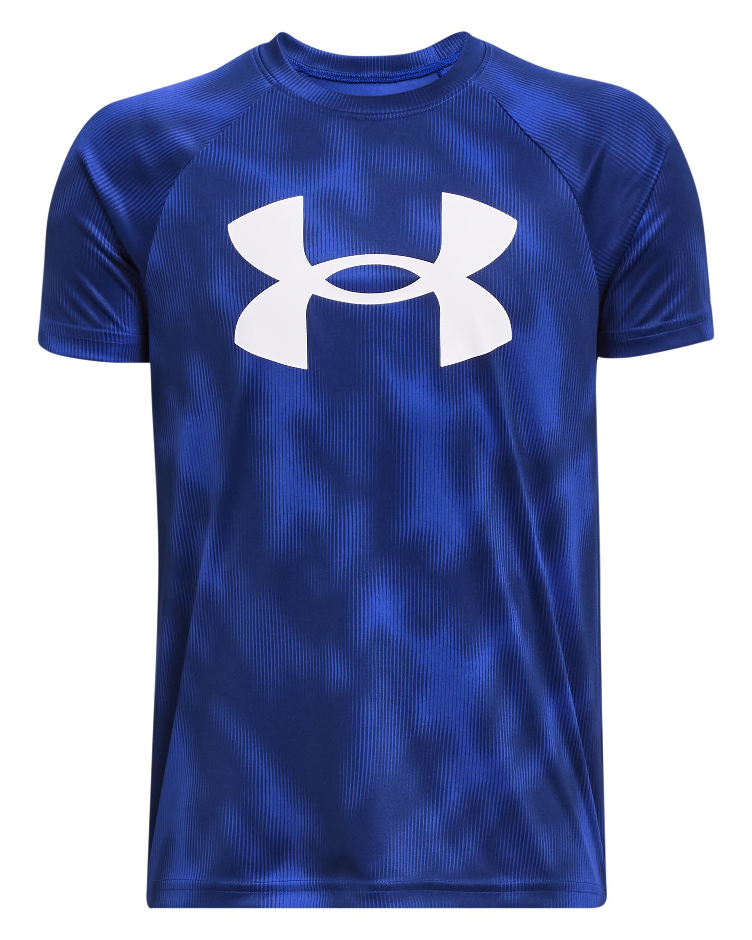 UA Tech Big Logo Printed Boys' Short Sleeve 47