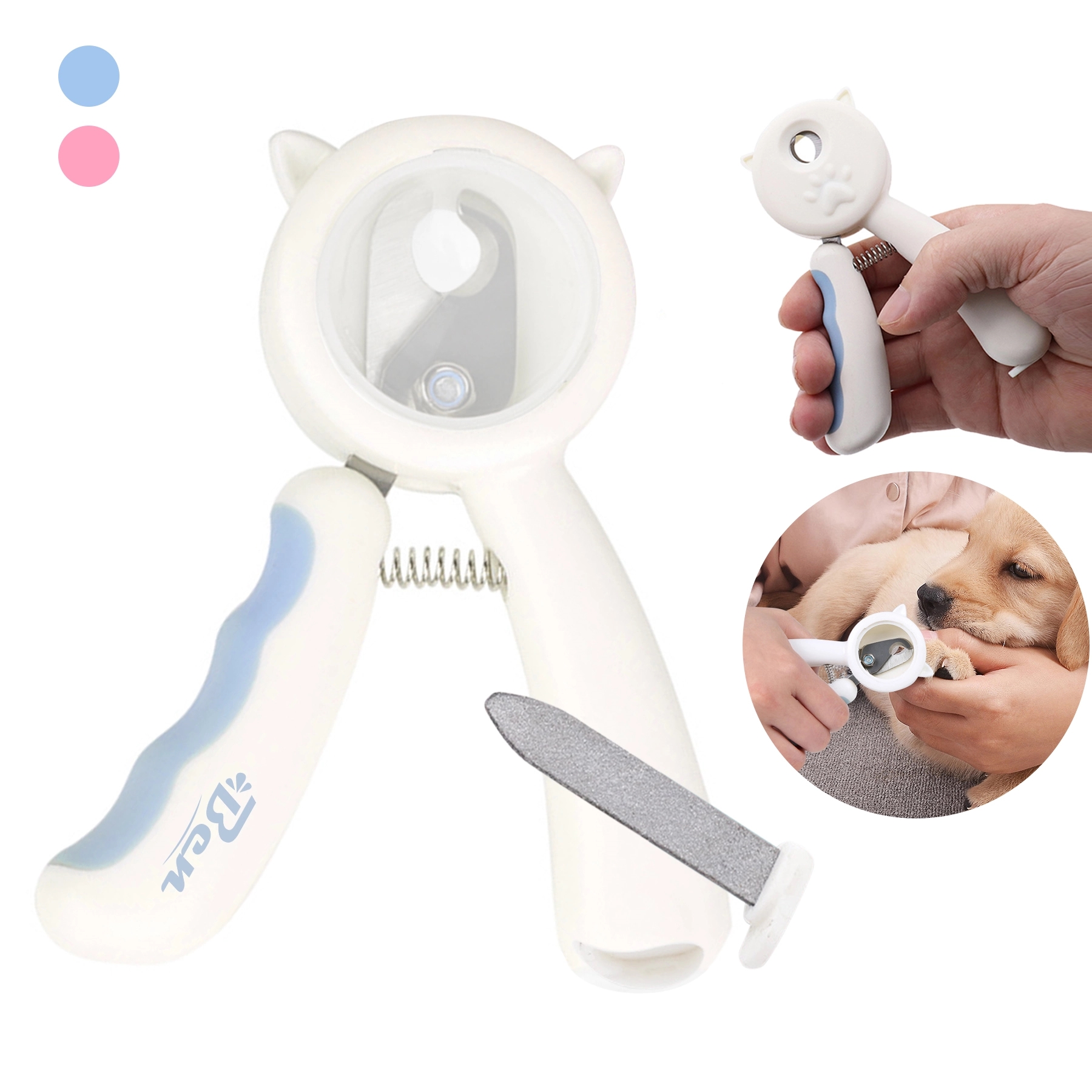 Pet Nail Clippers For Animals Claw Trimmer Home Grooming Kit 1