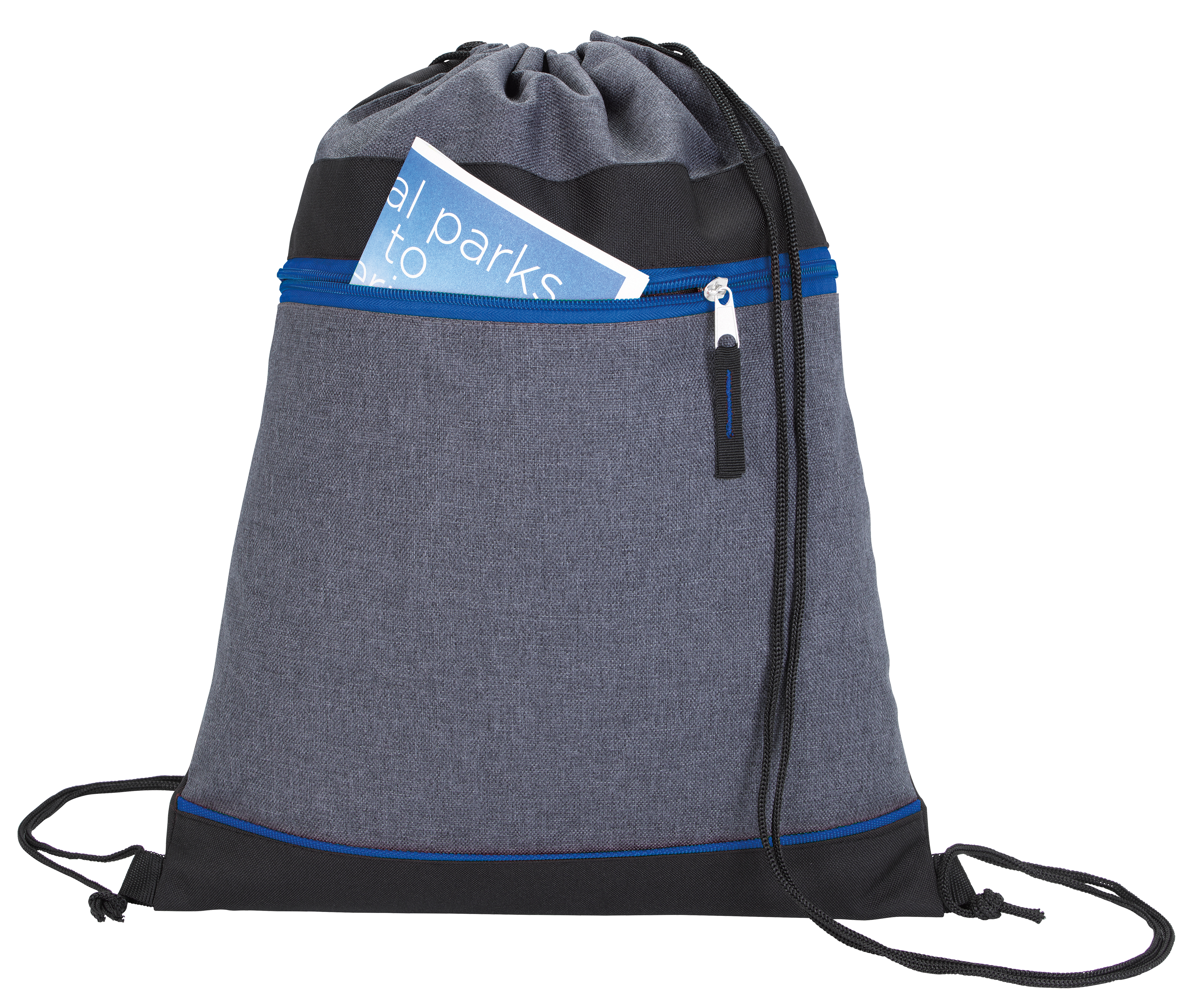 Good Value™ RPET Two-Tone Drawstring Backpack 22