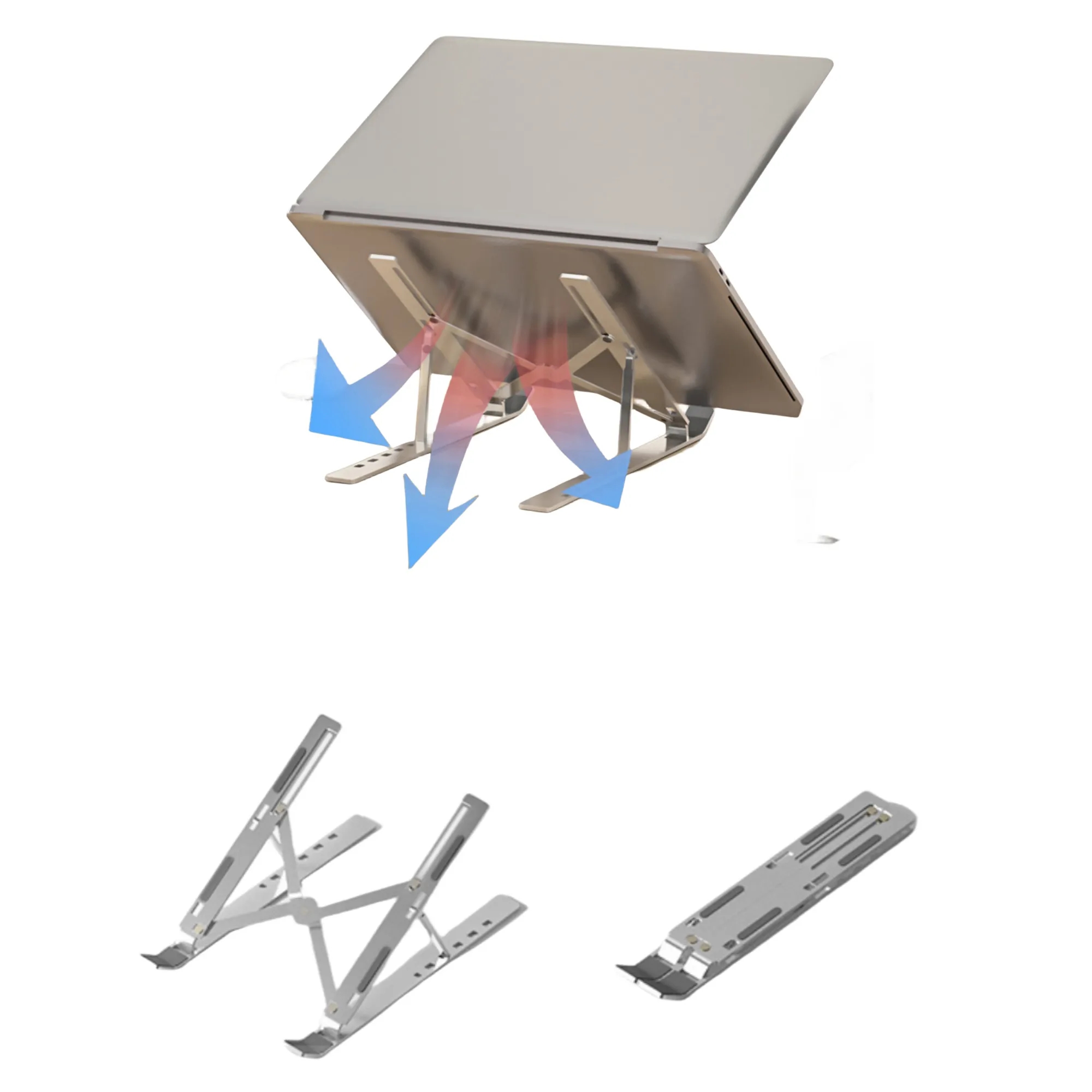 Folding Aluminum Laptop Stand 4