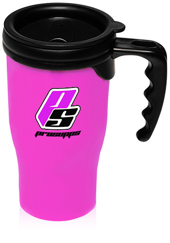 14 oz. Insulated Plastic Travel Mugs 16